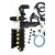 Zestaw, Sterownik +Rozdzielacz elektryczny opryskiwacza polowego , GEOLINE/ARAG 5 sekcji + filtr